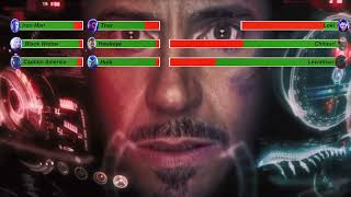 The Avengers Final Battle with healthbars 56 [upl. by Yknarf]