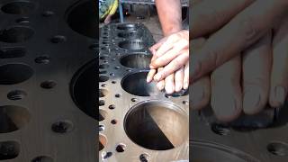 Diesel engine block polish tranding polish machanical dieseltruck [upl. by Asirem]