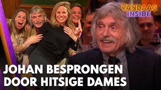 Johan besprongen door hitsige dames Ik doe geen aangifte maar word lid van de club [upl. by Flan274]