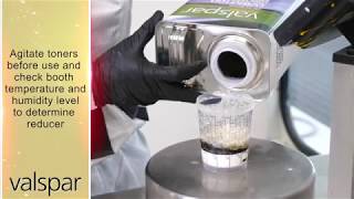 Valspar Automotive HowTo Series Valspar Refinish LVBR100 Series [upl. by Notsnorb]