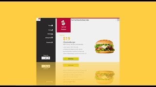 Fast Food Demo With JavaFx [upl. by Enyledam640]