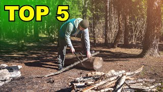 bushcraft francais materiel 52  TOP 5 des équipements bushcraft pour la survie 2024 [upl. by Slaohcin]