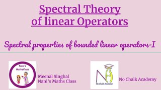 8 Spectral properties of bounded linear operatorsI [upl. by Agosto]