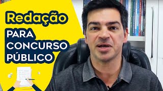 Redação para concurso público 7 dicas para escrever textos melhores [upl. by Matejka]