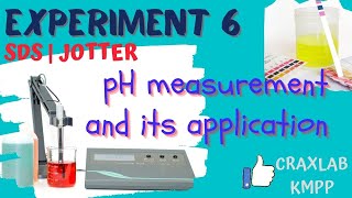 CHEMISTRY SDS SK015  JOTTER  Experiment 6 pH Measurement and Its Applications [upl. by Weider]