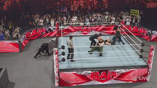 WWE 2K24 The Wyatt Family vs The Shield 6 Man Tag No DQ [upl. by Sommers]