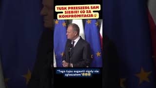 Tusk nazywa Trumpa ruskim agentem a potem 😅 polityka polskapolityka humor shorts [upl. by Kelvin468]