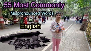 55 Most Commonly Mispronounced Words in English  Check Your Pronunciation  Havisha Rathore [upl. by Nayra]