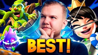 BEST LOG BAIT DECK IS UNBEATABLE  Clash Royale [upl. by Rodrick]