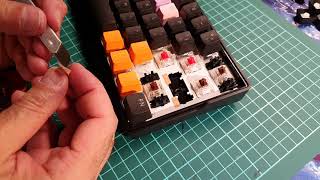 Mech Keyboard Full Service  How to ORings Band Aid Mod Lube Stabs Switch Stem Mod Sound Tests [upl. by Susi415]