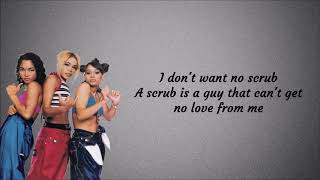 TLC  No Scrubs  Lyric Video [upl. by Weissberg]