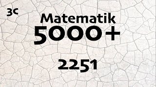 Matematik 5000 3c 2251 matte 3c [upl. by Yralih]