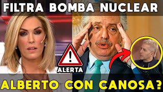 🚨ALBERTO FERNÁNDEZ ESTUVO CON VIVIANA CANOSA 💣FILTRA BOMBA NUCLEAR YANINA LATORRE [upl. by Yanej]