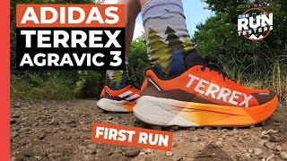 Adidas Terrex Agravic 3 First Run A walletfriendly utility trail shoe [upl. by Lorette]