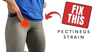 How To Stretch A Pectineus Muscle Strain For Pain Relief [upl. by Livesay]