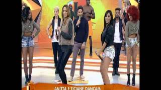 anitta e ticiane faz quadradinho no ritimo do tangoprograma legendarios 07072013 [upl. by Aleit445]