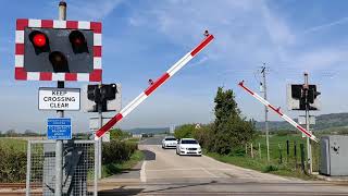 Botolphs Bridge Level Crossing Kent [upl. by Halladba]