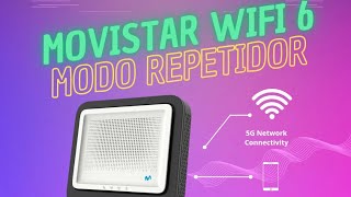 MODO REPETIDOR ONU Movistar wifi 6 MITRASTAR GPT2742GX4X5 V6 [upl. by Imoyn]