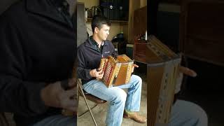 Kegan Navarre Crowley Two Step on Vincent Accordion Key of E [upl. by Nalro]