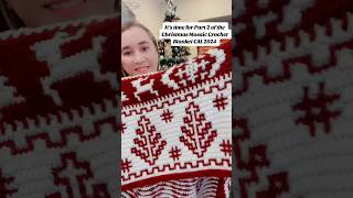 Free Christmas Mosaic Crochet Blanket CAL Part 2 Pattern [upl. by Oicinoid804]