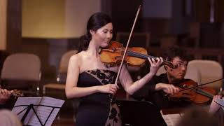 Beethoven Violin Concerto arr C Hinde for violin and string quintet  Hyeyoon Park [upl. by Nylsirhc]