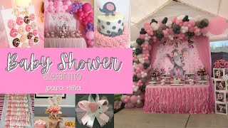 Baby shower para niña IDEAS Tematica Elefante 🐘💗🌿🌸 [upl. by Akitnahs]