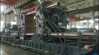 HAIDA two platen injection molding machine [upl. by Elleiand]