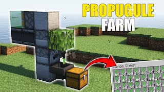 EASIEST Mangrove Propagule Farm in Minecraft 121 Tutorial [upl. by Aneleairam]