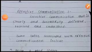 Effective Communication in hindi by Taj Sir Target Technical ClassesWhat is Communication skill [upl. by Eiuqnom]