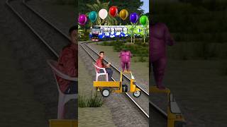 Funny cute dancing dog vs auto rickshaw stop the highspeed train shortsfeed trendingshorts [upl. by Bigot]