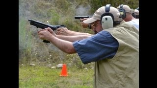 MampP Pro 9mm 25 yard shooting [upl. by Cleveland]