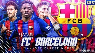 FIFA 17 Barcelona Career Mode  EP13  Insane Champions League SemiFinal Spanish Cup Final [upl. by Nordine]