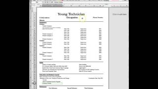 Theatrical Production and Design Resume Help [upl. by Gone]