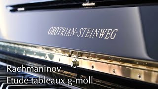 GrotrianSteinweg Konzertklavier Modell G132 Concertino  Rachmaninov  Etude tableaux g moll [upl. by Oscar]