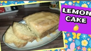 LEMON CAKE RECIPE BY ZHAHOMEANDCOOKING [upl. by Daeriam511]