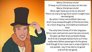 A Christmas Carol Revision  Freds Song [upl. by Jean]