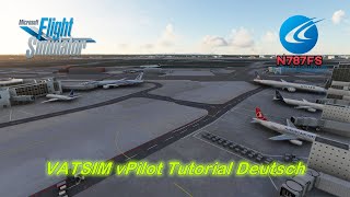 Flight Sim 2020 VATSIM vPilot Tutorial  Model Matching Deutsch [upl. by Jemma]