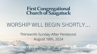 Thirteenth Sunday after Pentecost  August 4 2024 [upl. by Arihs]