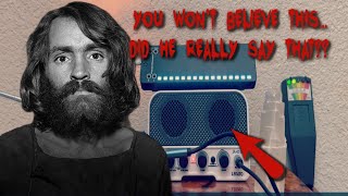 INSANE Charles Manson Spirit Portal Box Communication viralvideo [upl. by Yung858]