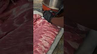 How to remove the rib tip from spare ribs bbq cookinwidkunchi [upl. by Worthy]