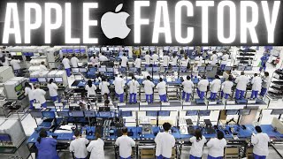 La fábrica de iPhone de Apple en China [upl. by Light]