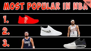 Top 10 MOST WORN Hoop Shoes in the NBA 202425 So Far [upl. by France454]