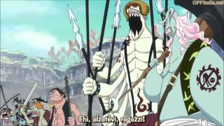 One piece 554 quotLHaki del re conquistatore di rufyquot [upl. by Onairda]