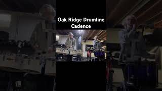 Oak Ridge Drumline Cadence marchingsnare marchingband band snaredrum drumline drums marching [upl. by Loftus]