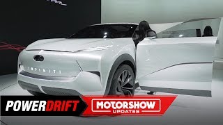 Infiniti QX Inspiration Concept  Future of crossover design  2019 Detroit Auto Show  PowerDrift [upl. by Drehcir]