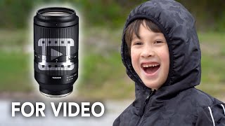 Tamron 70180mm f28 for Video with Sony A7III [upl. by Rossuck]