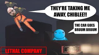 Northernlion and Chiblee are getting great use out of the car in LETHAL COMPANY [upl. by Demha155]