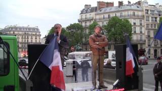 La Marseillaise chantée à la manifestation contre la loi Taubira [upl. by Camille]