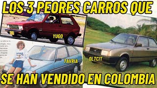 Los PEORES CARROS vendidos en Colombia  The worst cars that were sold in Colombia [upl. by Atnoled]