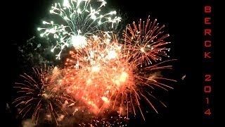 Feu artifice berck sur mer RICV 2014 Complet FULL HD [upl. by Gnuh]